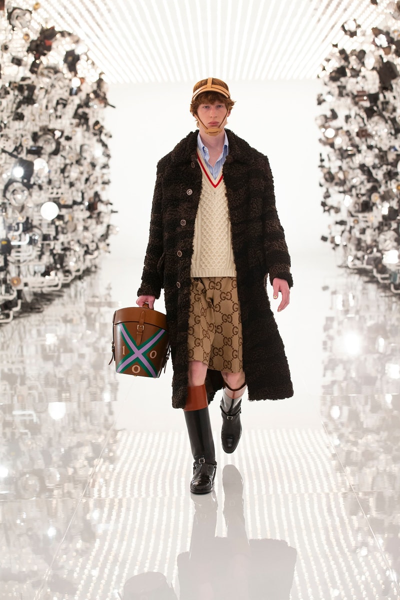 gucci aria fall winter collection balenciaga collaboration 100 anniversary alessandro michele demna gvasalia release