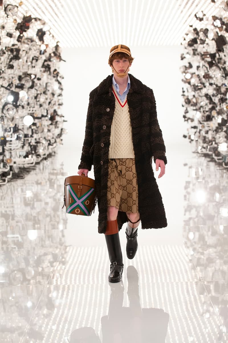 gucci aria fall winter collection balenciaga collaboration 100 anniversary alessandro michele demna gvasalia release