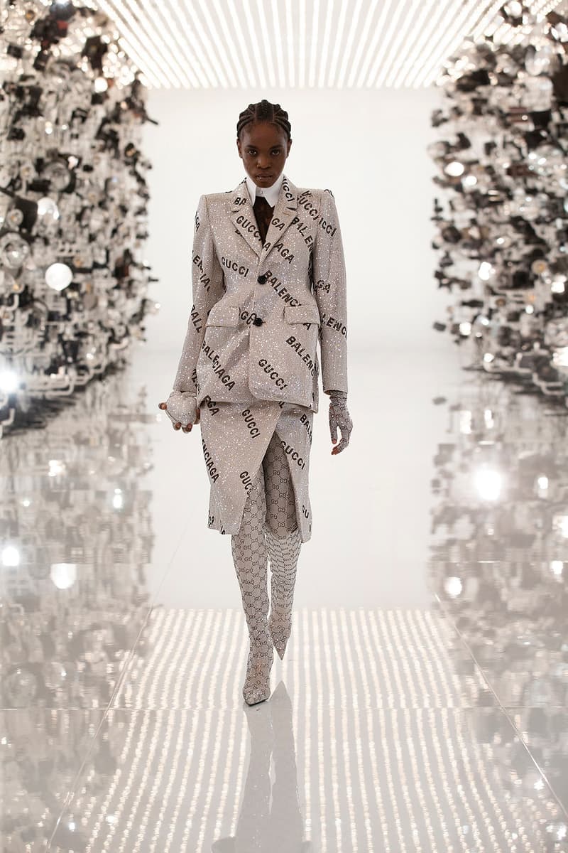 gucci aria fall winter collection balenciaga collaboration 100 anniversary alessandro michele demna gvasalia release