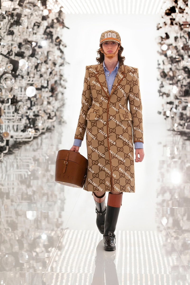 gucci aria fall winter collection balenciaga collaboration 100 anniversary alessandro michele demna gvasalia release