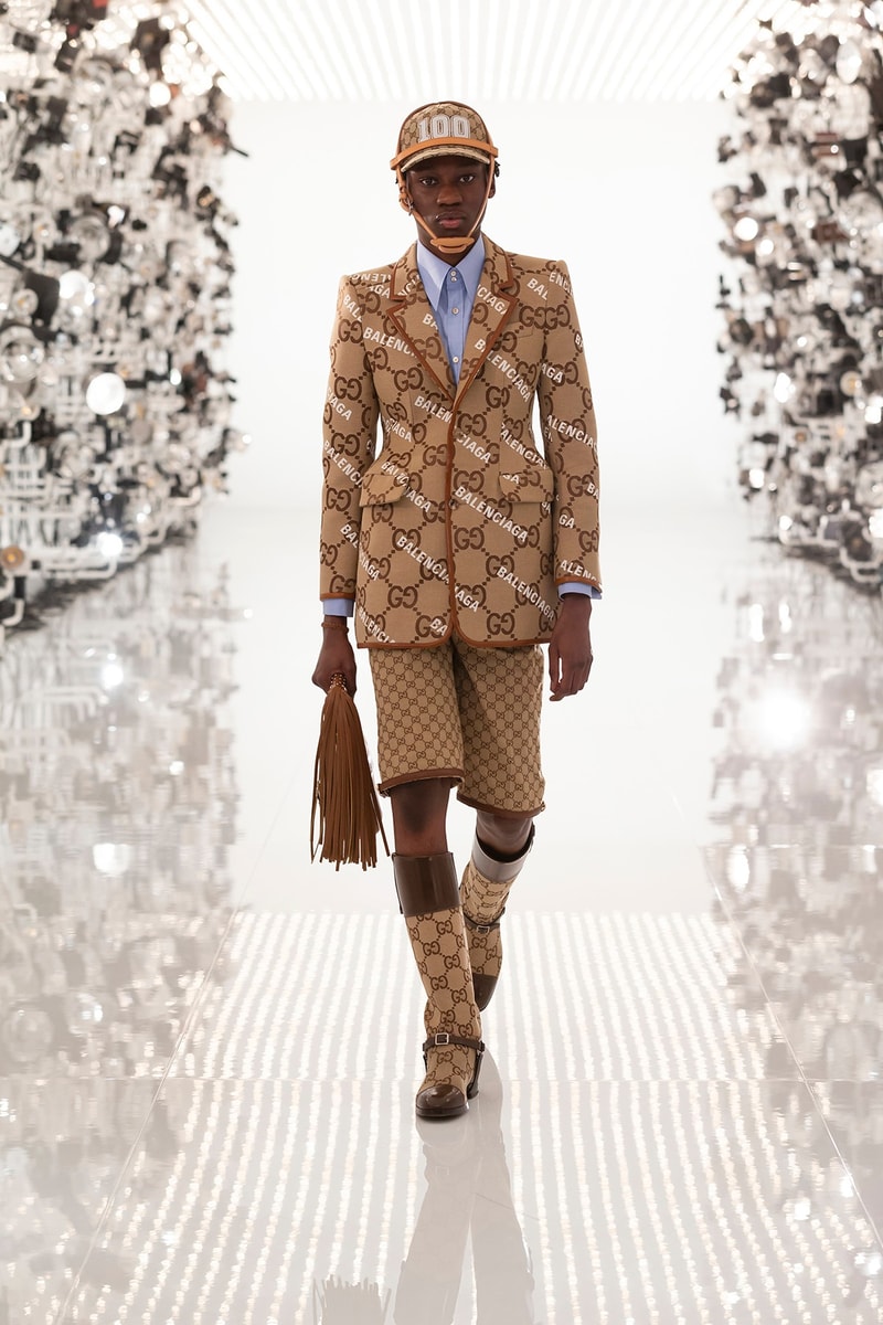 gucci aria fall winter collection balenciaga collaboration 100 anniversary alessandro michele demna gvasalia release
