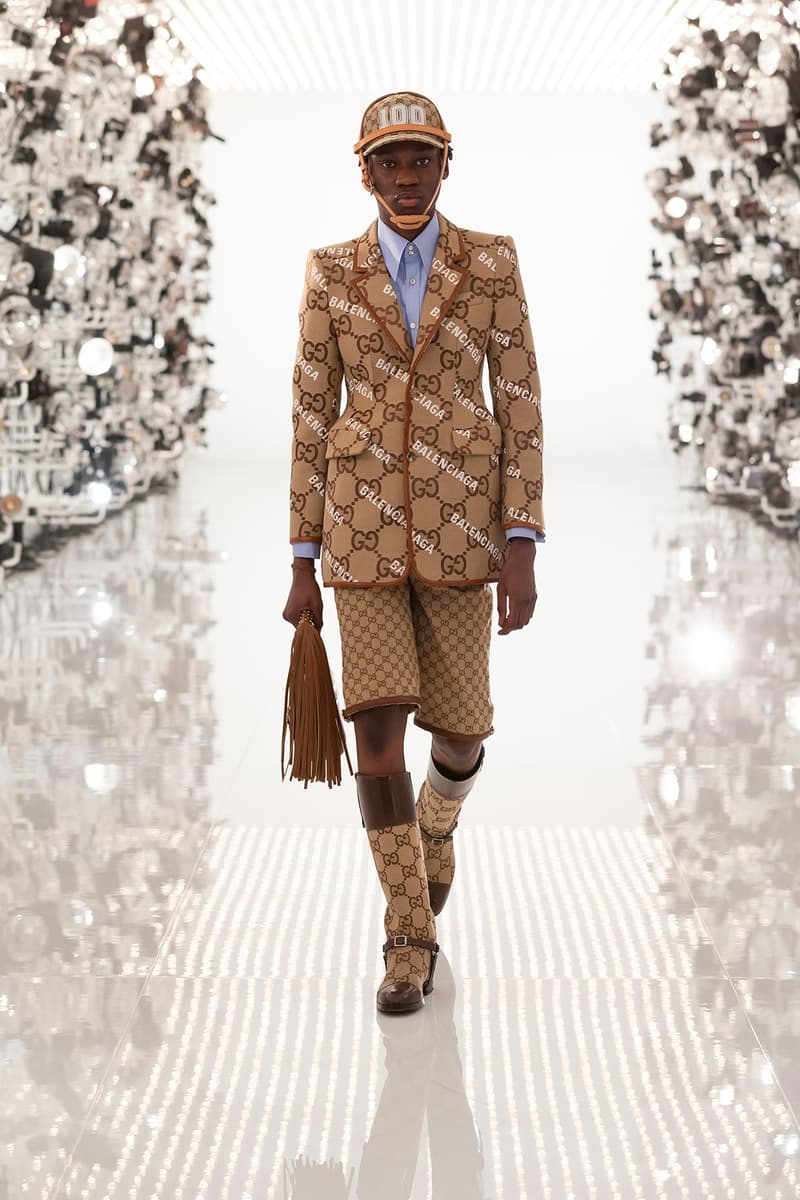 gucci aria fall winter collection balenciaga collaboration 100 anniversary alessandro michele demna gvasalia release