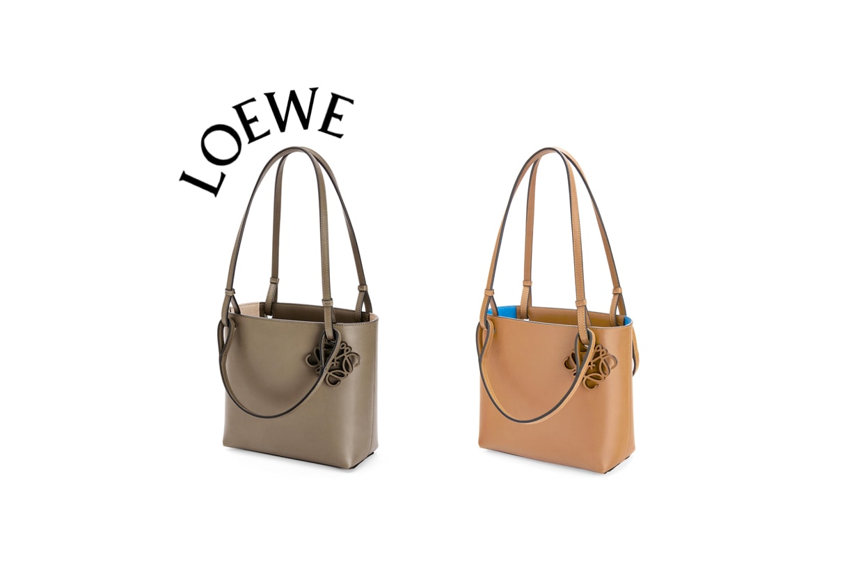 loewe double handle square bag 2021 SS