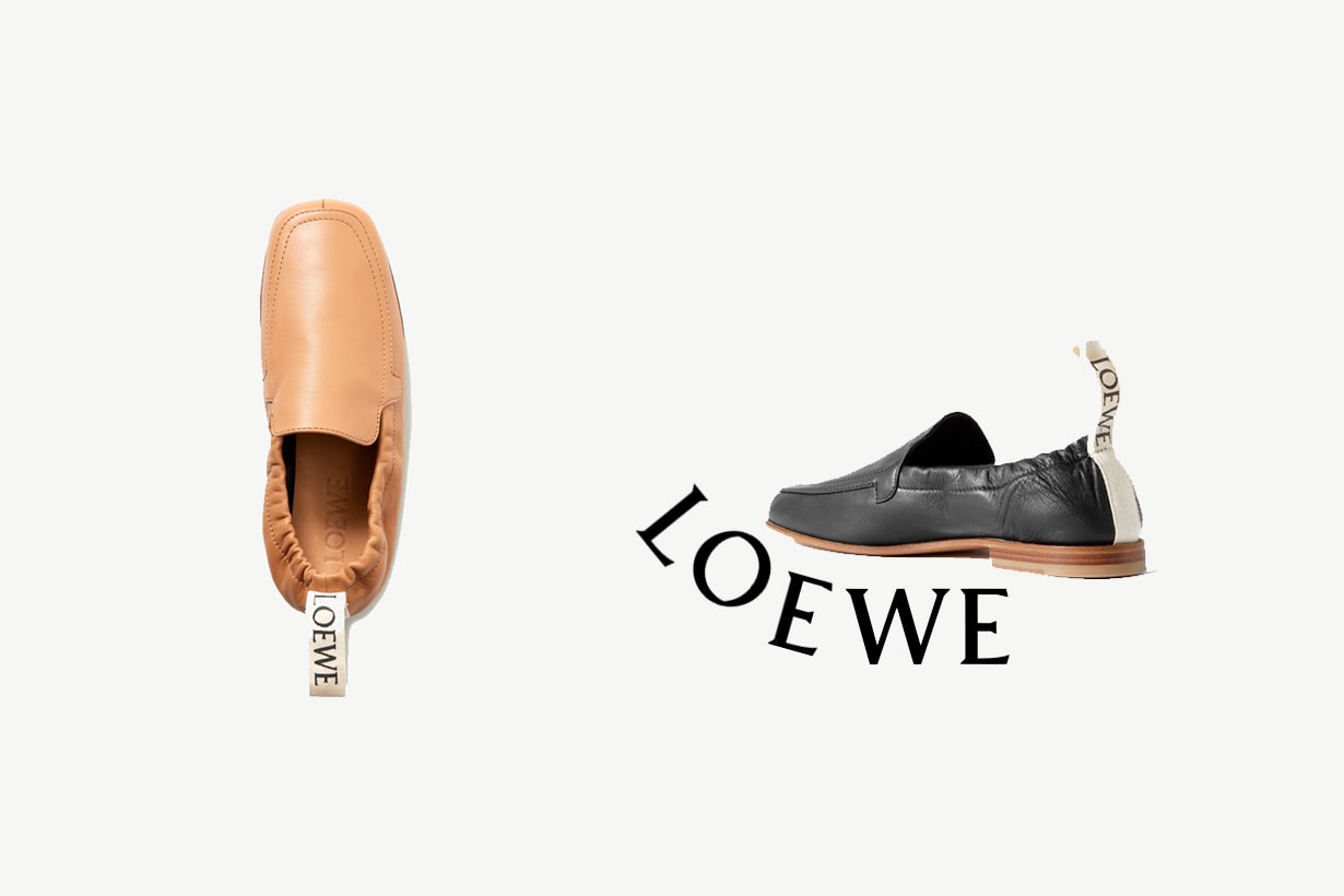 loewe loafers collapsible heel 2021 where buy