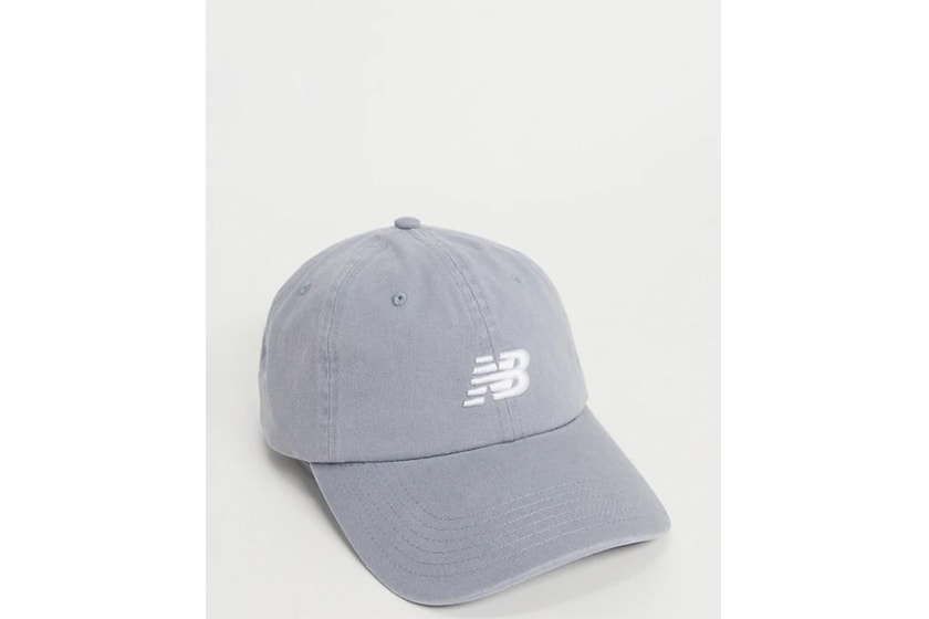 New Balance logo cap in grey