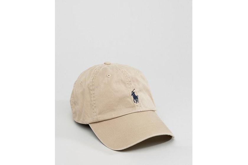 Polo Ralph Lauren logo baseball cap in beige<br />
                                </picture>
” width=”840” height=”560” /></div>
<div class=
