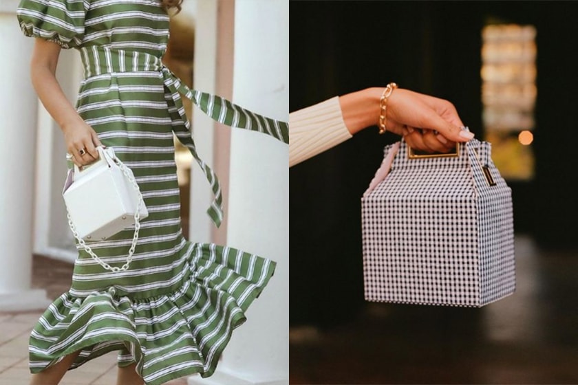 Pop & Suki Takeout Bag statement bag indie brand instagram hit