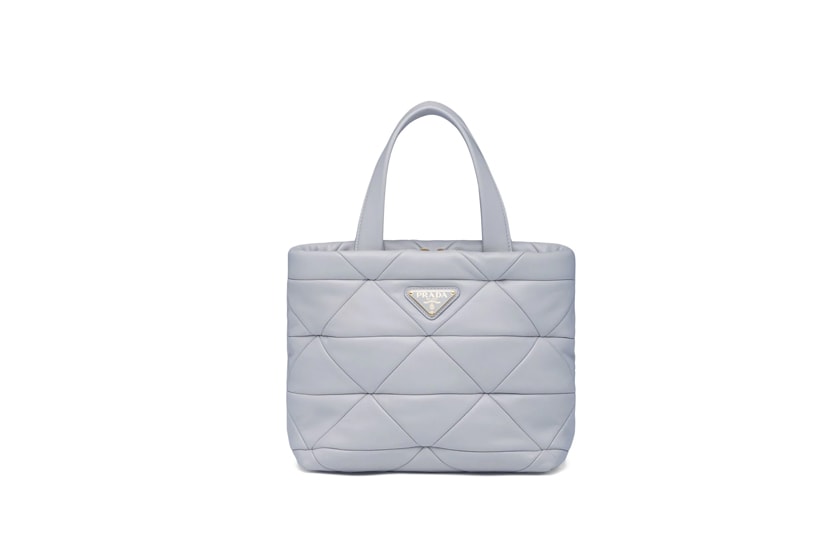 Prada System quilted tote bag