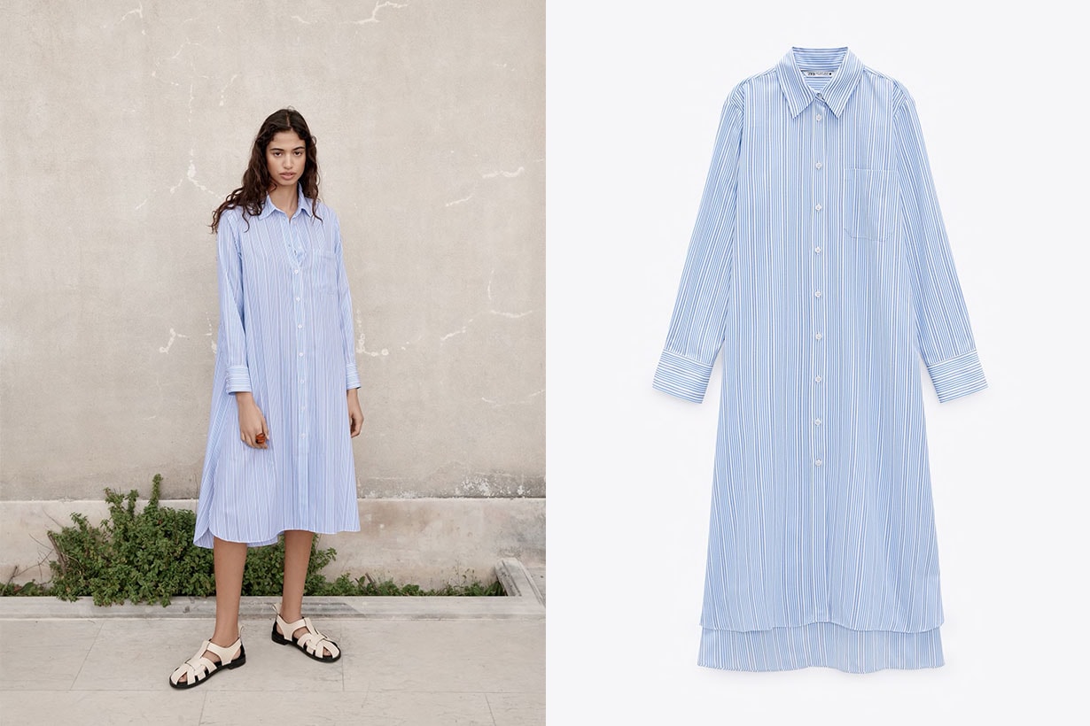 UNIQLO ZARA GU Striped shirts fast fashion trends 2021ss
