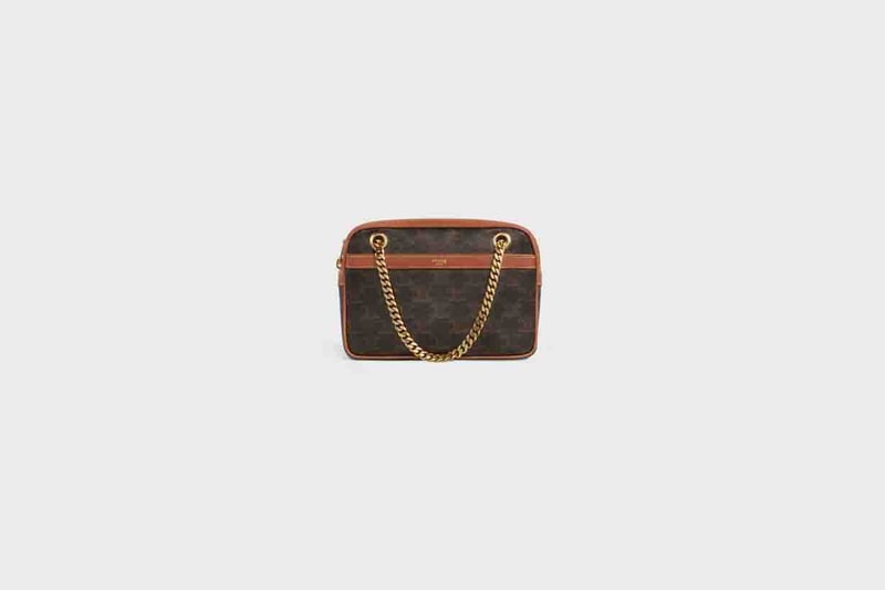 celine triomphe canvas small patapans 2021ss handbags
