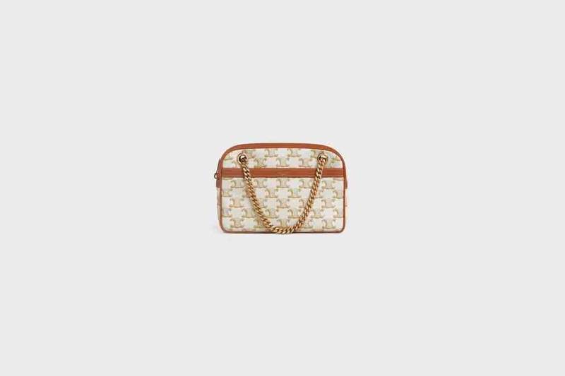 celine triomphe canvas small patapans 2021ss handbags