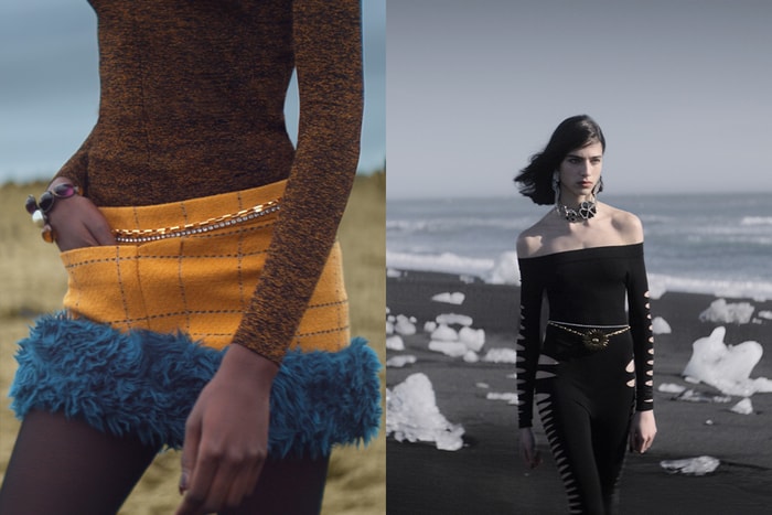 滂礡的冰河漫步:Saint Laurent FW21 背心迷你裙,辣得不像話!