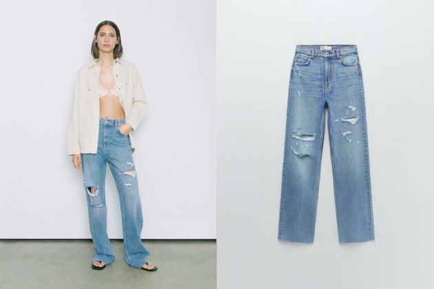 zara jeans zw the '90s z1975 2021