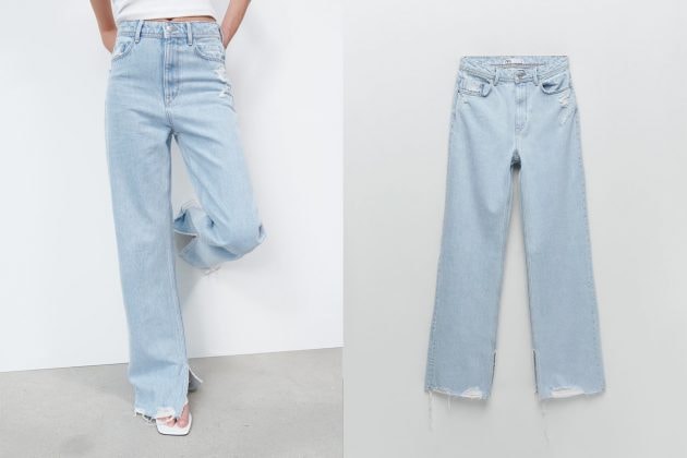 zara jeans zw the '90s z1975 2021