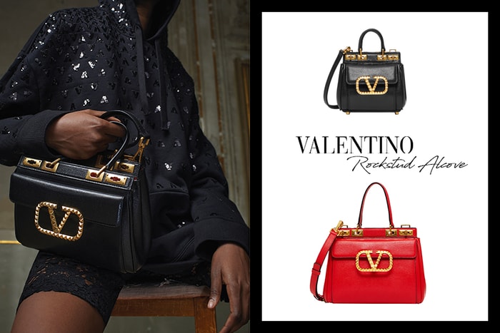焕新經典:讓人心動的精緻細節,Valentino 全新 Rockstud Alcove 手袋系列!