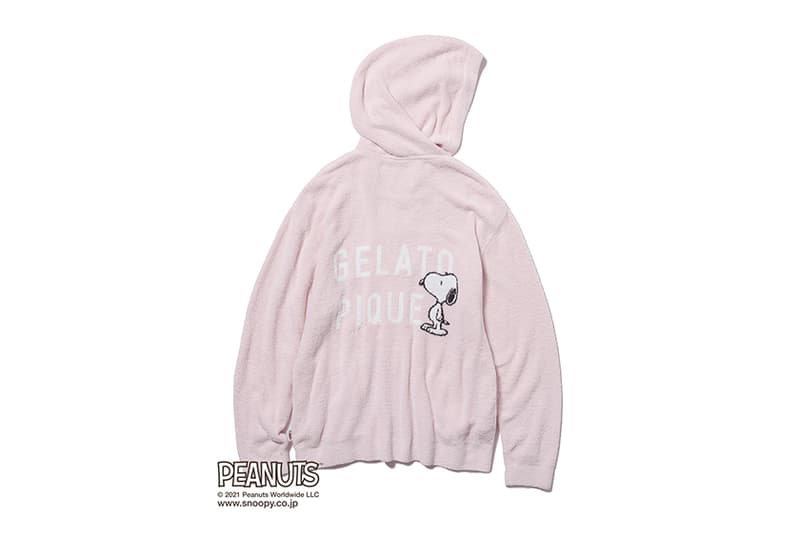 gelato pique x Snoopy PEANUTS Homewear