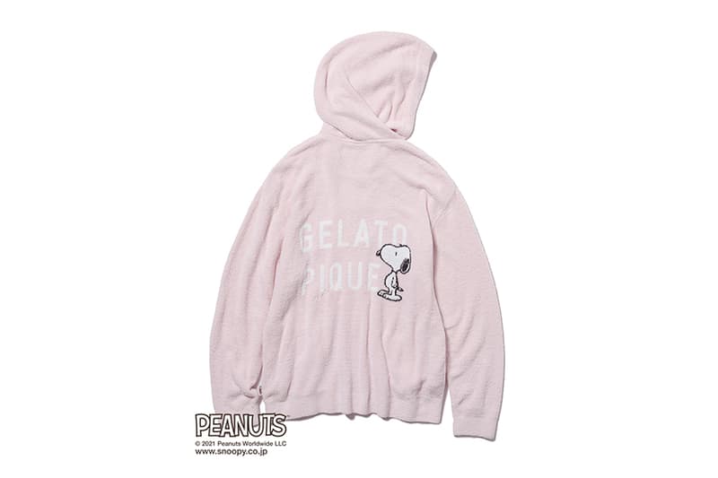 gelato pique x Snoopy PEANUTS Homewear