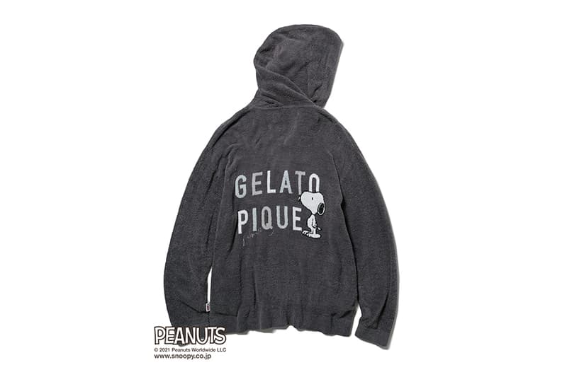 gelato pique x Snoopy PEANUTS Homewear