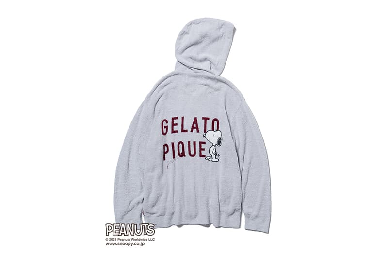 gelato pique x Snoopy PEANUTS Homewear