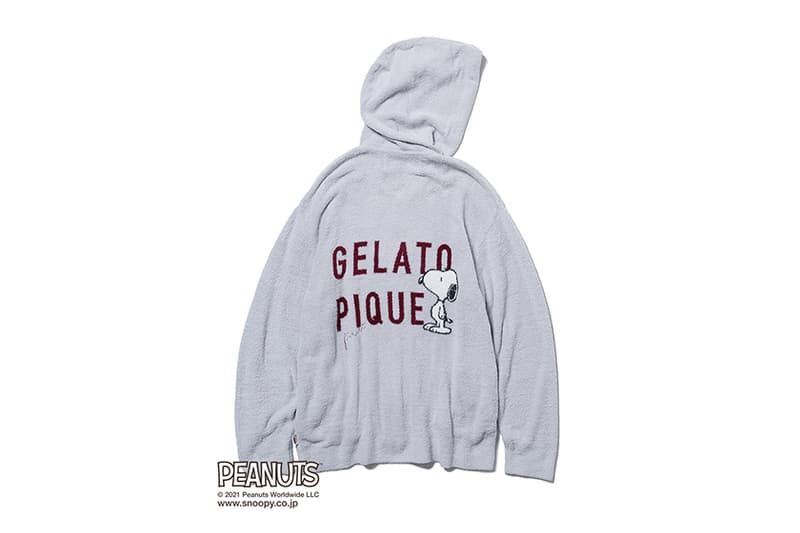 gelato pique x Snoopy PEANUTS Homewear