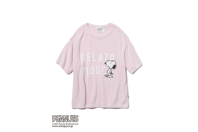 gelato pique x Snoopy PEANUTS Homewear