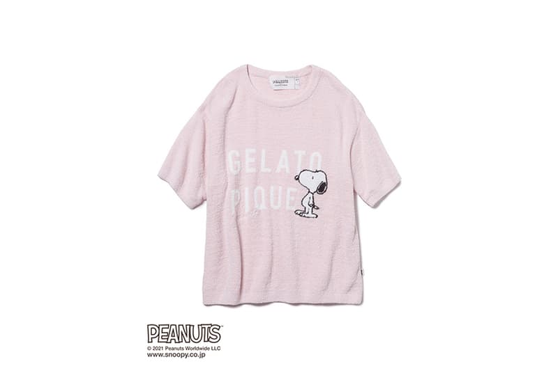 gelato pique x Snoopy PEANUTS Homewear