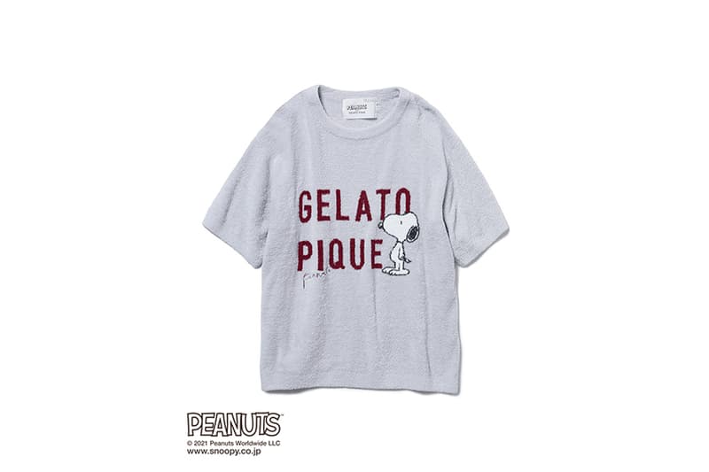 gelato pique x Snoopy PEANUTS Homewear