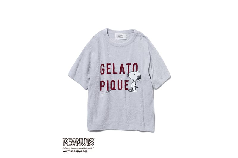 gelato pique x Snoopy PEANUTS Homewear