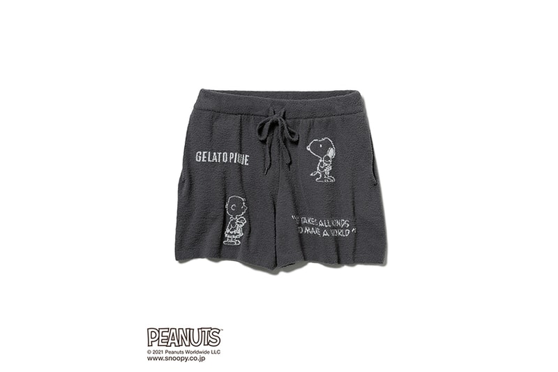 gelato pique x Snoopy PEANUTS Homewear