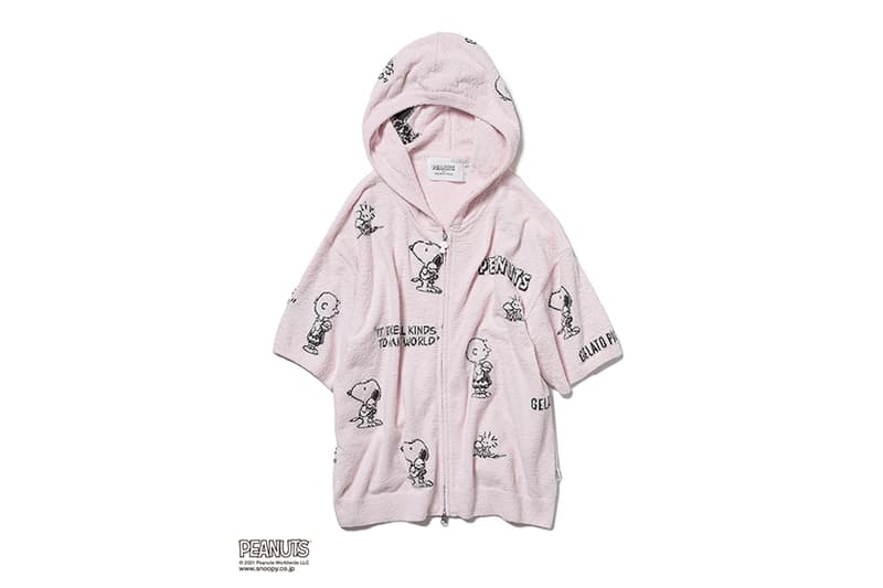 gelato pique x Snoopy PEANUTS Homewear