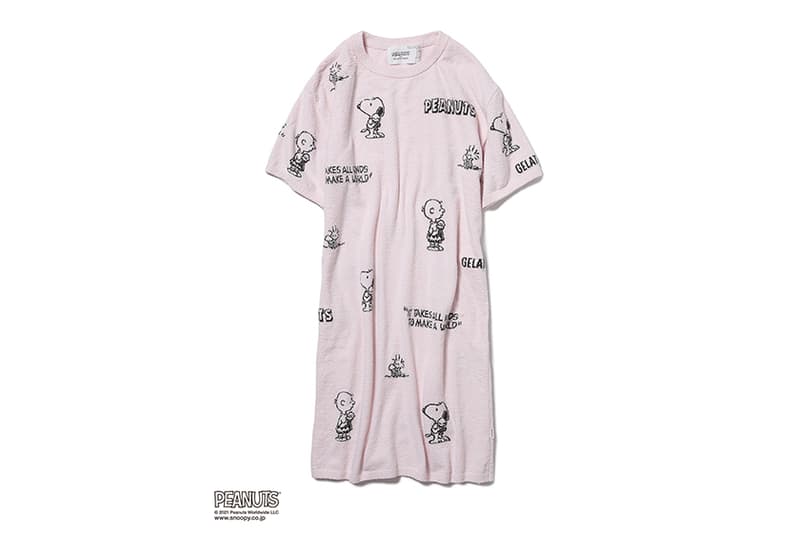 gelato pique x Snoopy PEANUTS Homewear