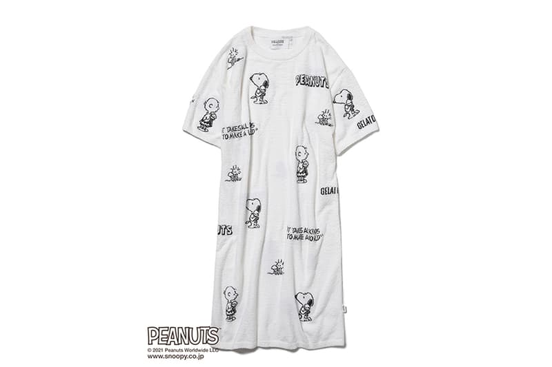 gelato pique x Snoopy PEANUTS Homewear