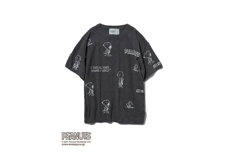 gelato pique x Snoopy PEANUTS Homewear