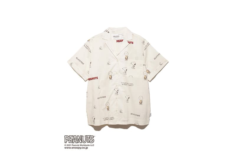 gelato pique x Snoopy PEANUTS Homewear