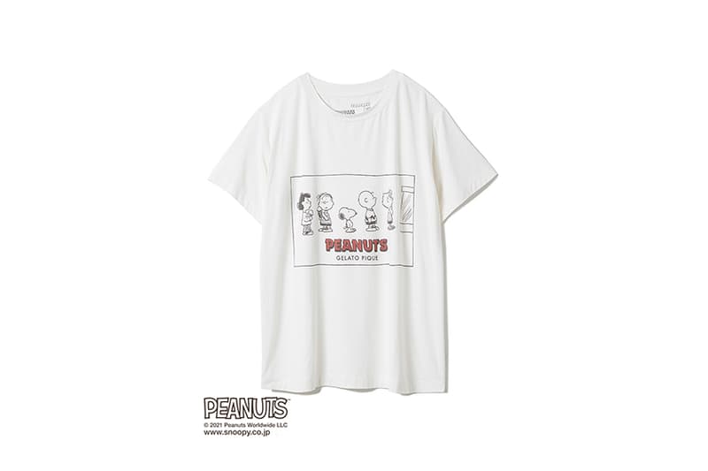 gelato pique x Snoopy PEANUTS Homewear