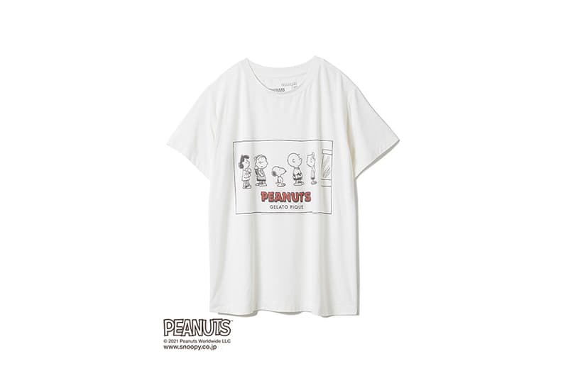 gelato pique x Snoopy PEANUTS Homewear