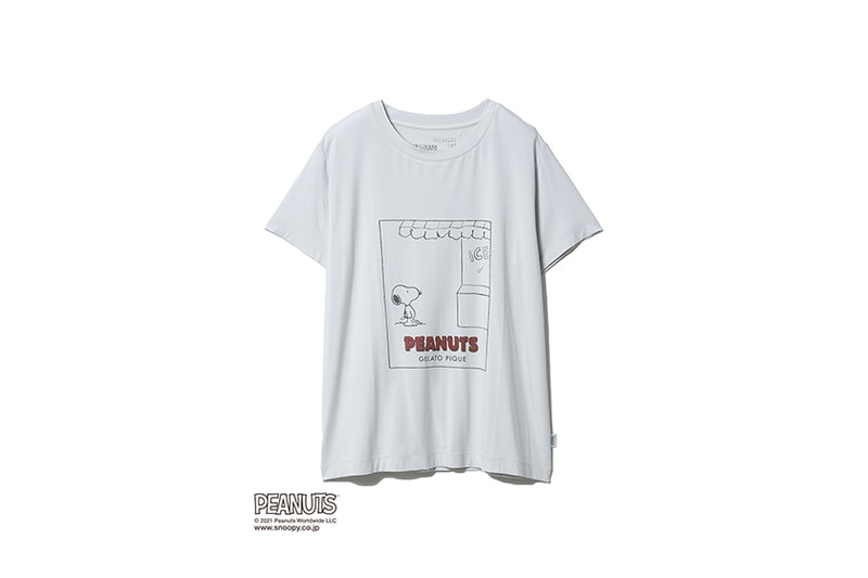 gelato pique x Snoopy PEANUTS Homewear
