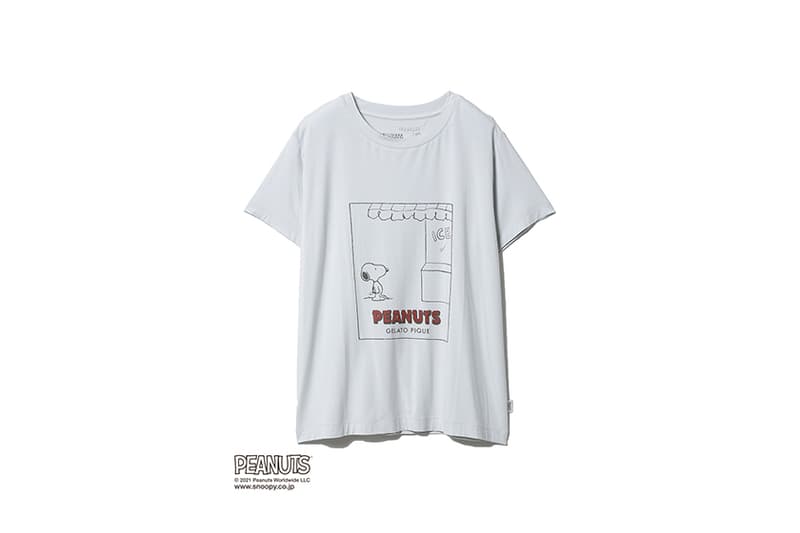 gelato pique x Snoopy PEANUTS Homewear