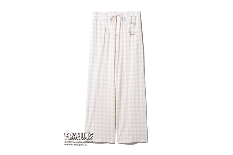 gelato pique x Snoopy PEANUTS Homewear