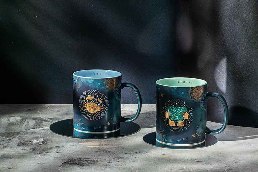 Starbucks 12 Zodiac Signs Mug Cup