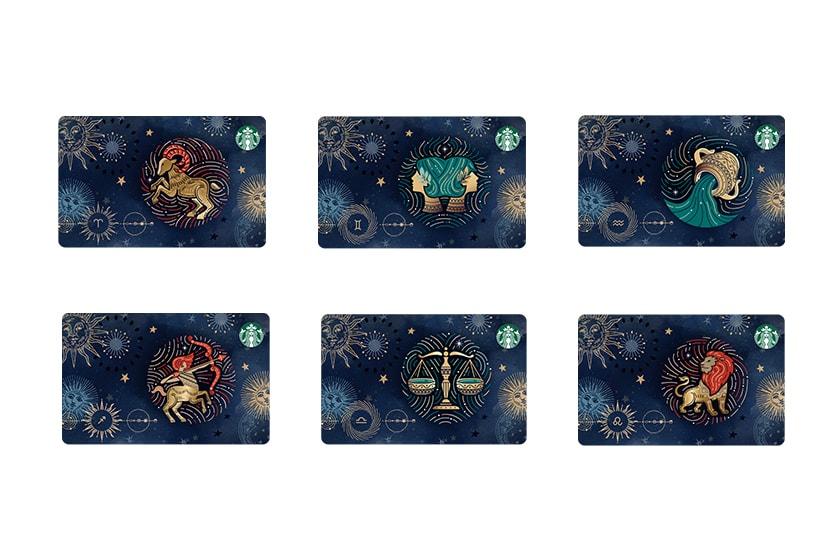 Starbucks 12 Zodiac Signs Mug Cup