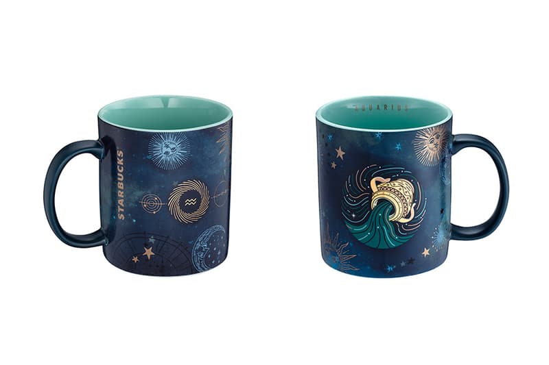 Starbucks 12 Zodiac Signs Mug Cup