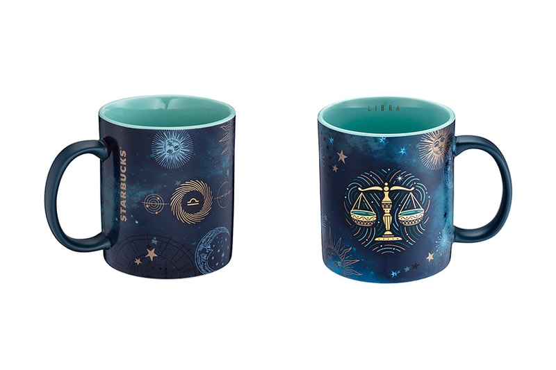 Starbucks 12 Zodiac Signs Mug Cup