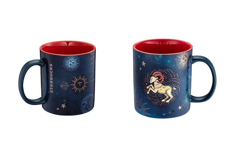 Starbucks 12 Zodiac Signs Mug Cup