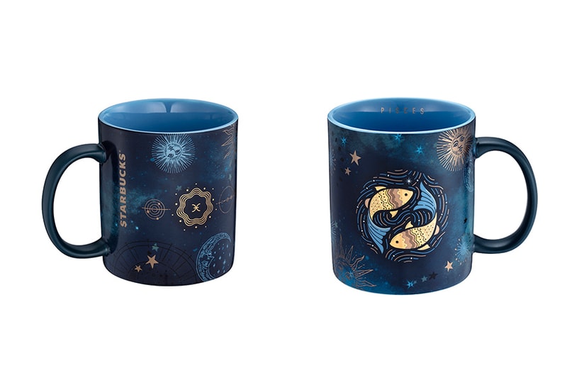 Starbucks 12 Zodiac Signs Mug Cup