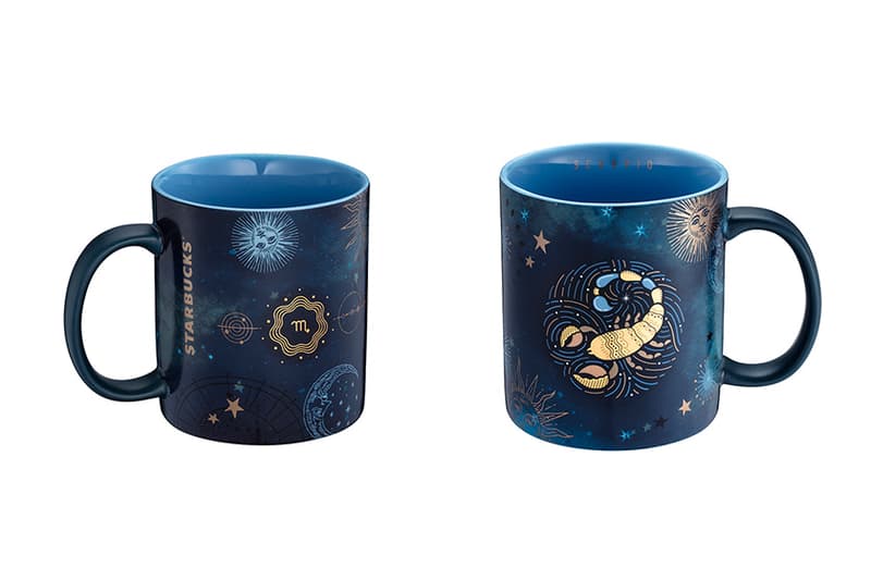 Starbucks 12 Zodiac Signs Mug Cup