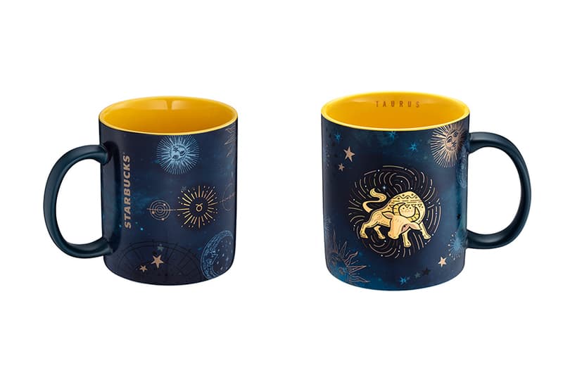 Starbucks 12 Zodiac Signs Mug Cup