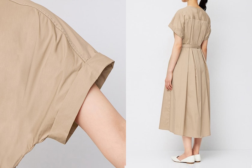 GU Belted Dress 2021 ss