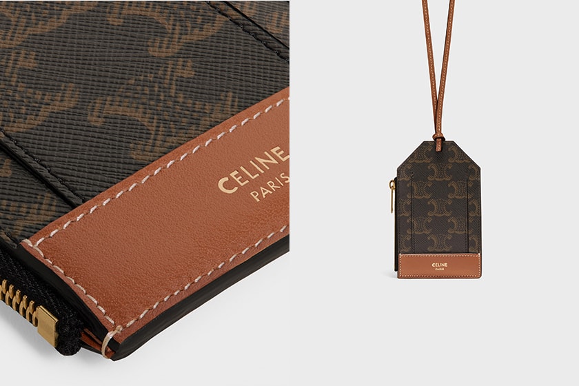 Celine Mini Bag Triomphe 2021 ss Coin Purse Card Holder