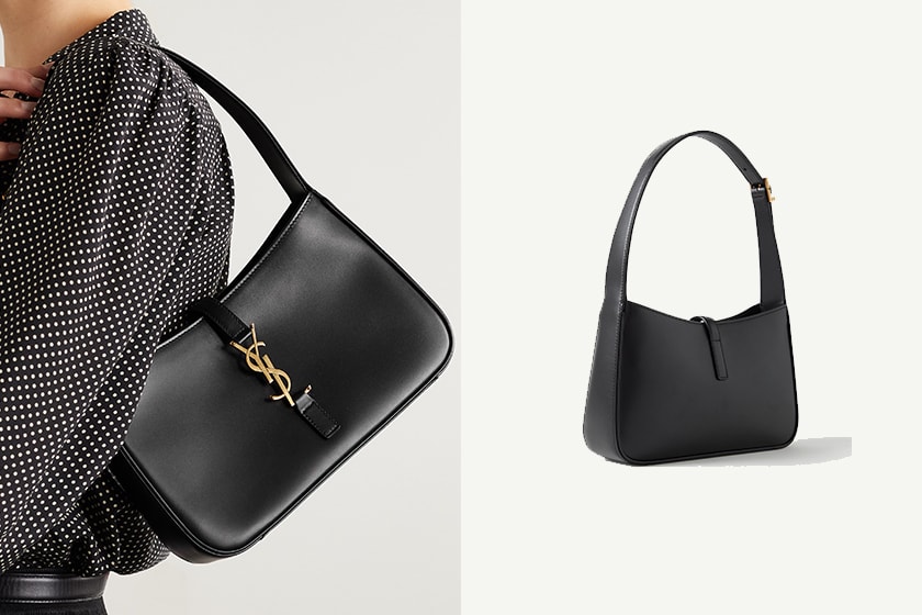 ROSE Saint Laurent Leather shoulder bag